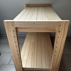 【ニトリ】パインラックの画像