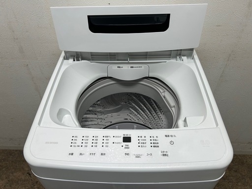 （美品）縦型洗濯機　IRIS OHYAMA IAW-T606 ガチ落ち大水流洗浄　使用回数わずか