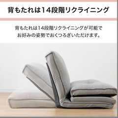 ニトリ　カジュアルソファベッド　　の画像