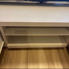 テレビ台　ホワイト　アイリスオーヤマの画像