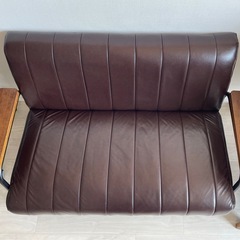 ソファ　ブラウン　3人がけ　の画像
