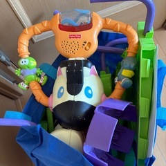 0円　フィッシャープライス　　はずむ！まわる！しまうまくんの画像