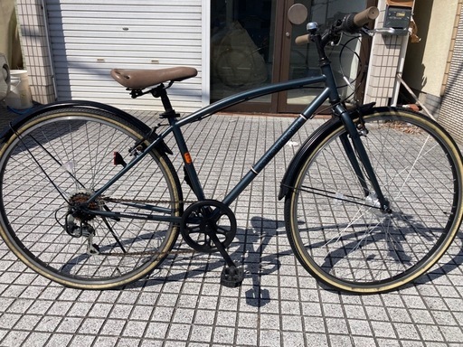 【クロスバイク】27インチ　外装6段変速　オートライト付　若林自転車　膳所店　SALE中❗️