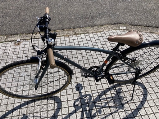 【クロスバイク】27インチ　外装6段変速　オートライト付　若林自転車　膳所店　SALE中❗️