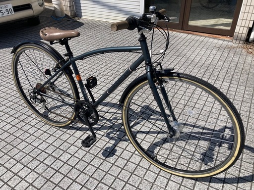 【クロスバイク】27インチ　外装6段変速　オートライト付　若林自転車　膳所店　SALE中❗️