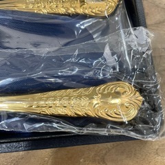 ゴールド　スプーン3セットの画像