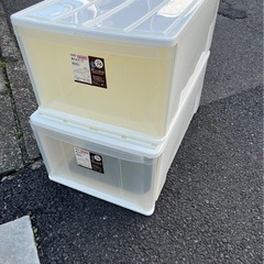 無料　衣装ケース　プラ　収納の画像