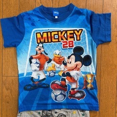 【中古品】ディズニーミッキーマウス　パジャマ　上下の画像
