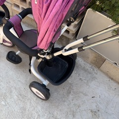 BTM 5in1 子供用三輪車 手押し棒 日よけ付き の画像