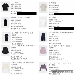 【3月末までの掲載】レディース服12点＋アクセサリー＋コスメの画像