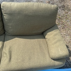 3人掛けソファ 布製の画像