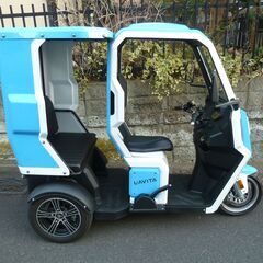 恐れ入りますが即購入はNGです　バッテリー＆充電器を新品に交換済み　ﾅﾝﾊﾞｰ取得済み　横浜市発　ラビータ　LAVITA　３人乗り　TUKTUK　トライク　トゥクトゥクの画像