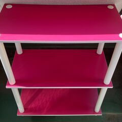 カラフル3段ラックですの画像