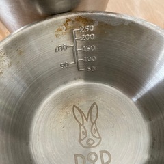 ★バーベキュー アウトドア キャンプ★中古品DOD シェラカップ 2点とおまけ付きの画像