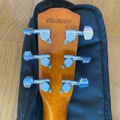 Morris アコースティックギター ケース付き 初心者向け の画像