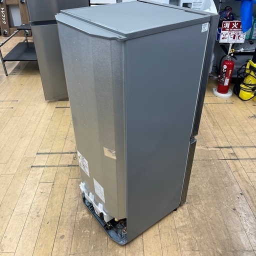AQUA アクア ノンフロン冷凍冷蔵庫 AQR-13K 2021年製 定格内容積126L 2ドア 冷蔵庫 のご紹介です！