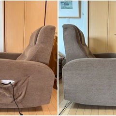 【GO-1601】電動リクライニングチェア 電動リクライニングソファ 1人掛けの画像