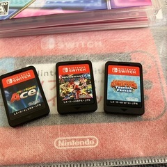 Nintendo Switchソフト マリオテニ マリオカート8 ドンキーコングの画像