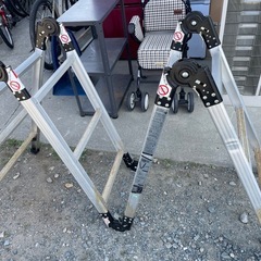 アルミ製 折りたたみ 多機能はしごの画像