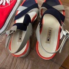 【300円】レディース靴4点セット（24cm前後）コンバース・ダイアナ等の画像