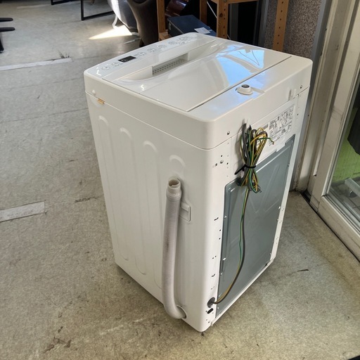 上2603-396 TAG label by amadana ×  Haier 洗濯機 AT-WM45B 4.5kg 2019年製 動作確認済み キズ汚れ有り