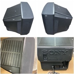 テレビ　21型　ブラウン管　SONY の画像