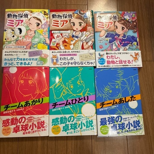 児童書22冊　動物探偵ミア・キミといつか・四つ子ぐらし・チームひとり等　22冊