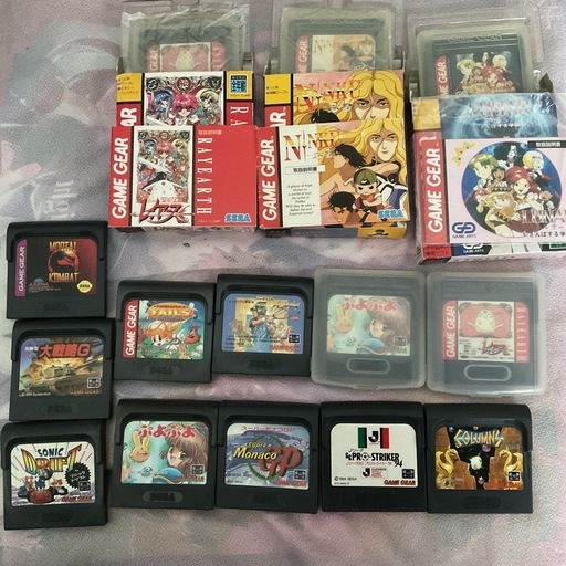 ゲームギア　ソフトまとめ