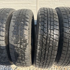 山あり 2024年製タイヤ スタッドレス ホイールセットの画像