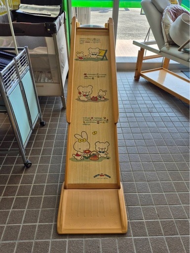 木製滑り台