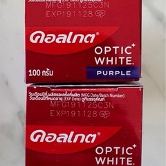 Colgate コルゲート オプティックホワイト パープル 新品　日本未発売【八千代緑が丘お渡し】の画像