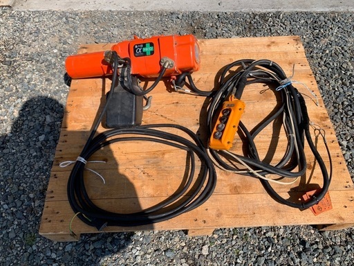 電動チェーンブロック　ウインチ　100V用　250kg