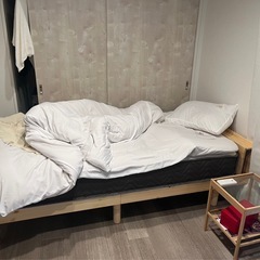 シングルベッドの画像