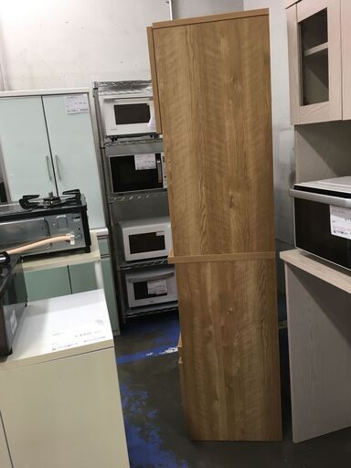 ★リユースのサカイ横浜南店★YM1933 LOWYA 食器棚 ブラウン W120×D45×H180 クリーニング済み