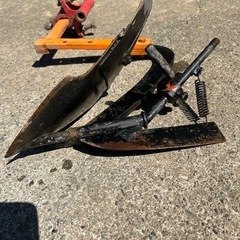 小型耕運機用スキ　アタッチメント付きの画像