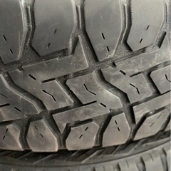  H4ホイール美品四穴ヨコハマブロックタイヤ
の画像