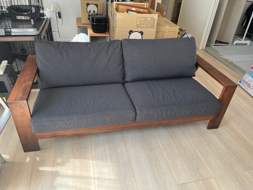 シギヤマ家具 3人掛けソファー引取り限定