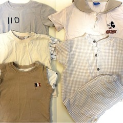 子供服  詰合せ(半袖半ズボン)の画像