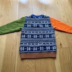 ホットビスケッツ　セーター100cmの画像