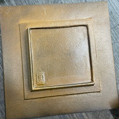 H 昭和レトロ　鉄製灰皿　2点の画像