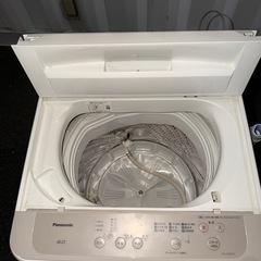 Panasonic洗濯機6kg    2021年製の画像