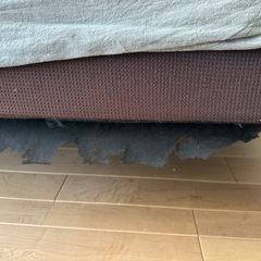 【急募】【シングル】マットレス➕ベッドフレームの画像
