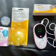 ⭐︎決定⭐︎ミルトン専用容器　メデラニップルシールドM　ピュアレーン37g  Pigeon母乳実感M 心音計の画像