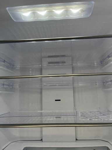 【美品 通電
OK 】2020年製 シャープ 502L 6ドア冷蔵庫 プラズマクラスター SJ-F501F-N（シャンパンゴールド）