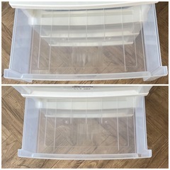 【3段収納！】チェスト 3段 収納ボックス タンス ワイドチェスト W-543　　　アイリスオーヤマの画像