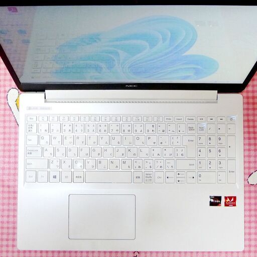 ★ NEC ノートPC /AMD Ryzen 7 3700U/NVMe SSD 512GB/Office2024/Win11