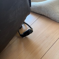 ニトリ電動革３人がけソファーの画像