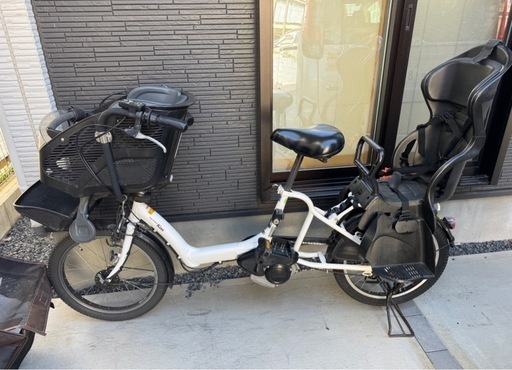 ヤマハ電動アシスト自転車 PAS Kiss mini 3人乗り