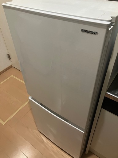 SHARP冷蔵庫152L SJ-D15G-W｜2022年購入｜西荻窪引き取り