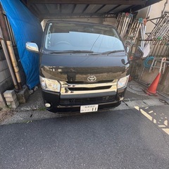 レンタカー　引越しなどに　ハイエース